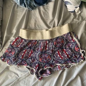 Printed beach shorts